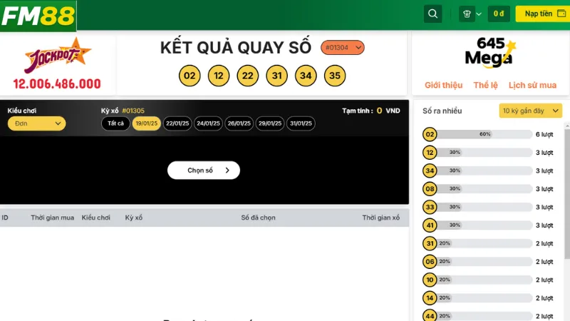 Mega 6/45 Fm88: Trải Nghiệm Chơi Dễ Dàng Và Thú Vị 3 Kinh nghiệm từ người chơi thành công